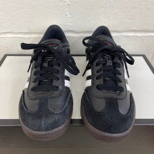 Adidas Samba Classic 036516 Black White Indoor Soccer Sneaker Youth Boys Sz 2.5